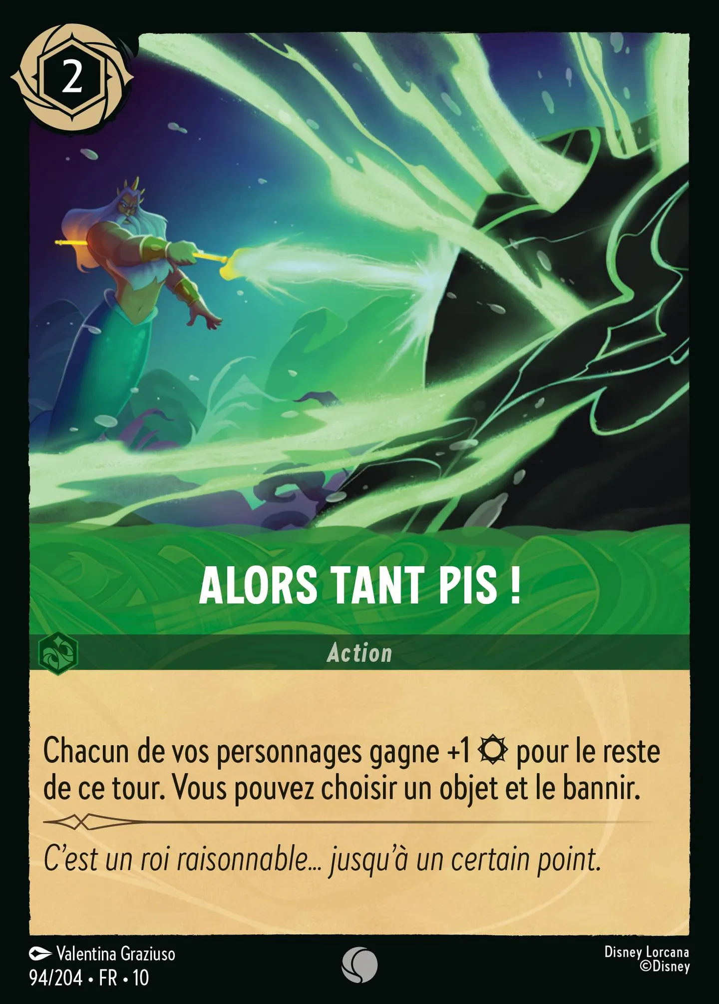 Alors tant pis ! — Whispers in the Well — Lorcana