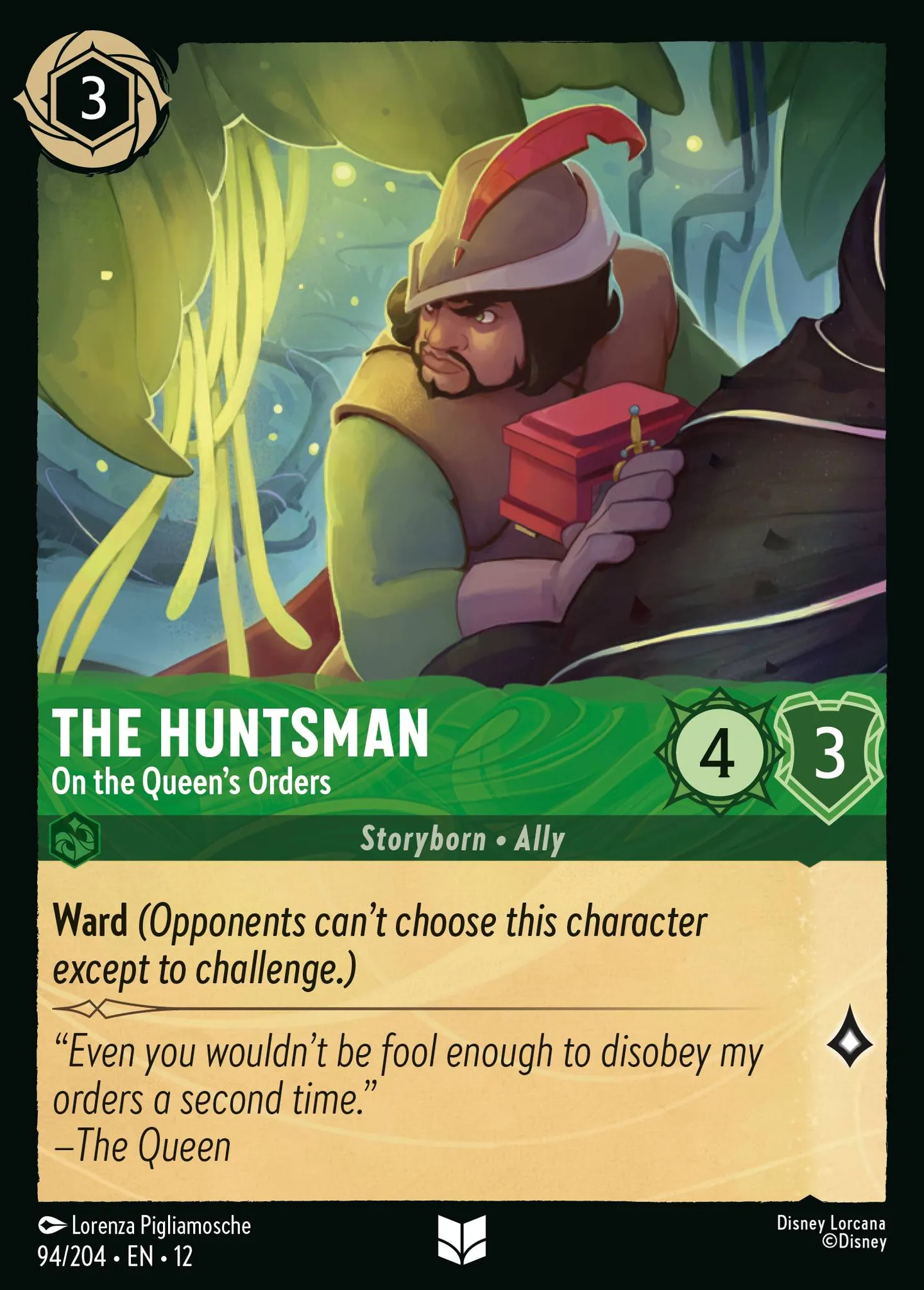 The Huntsman - On the Queen's Orders — Wilds Unknown — Lorcana