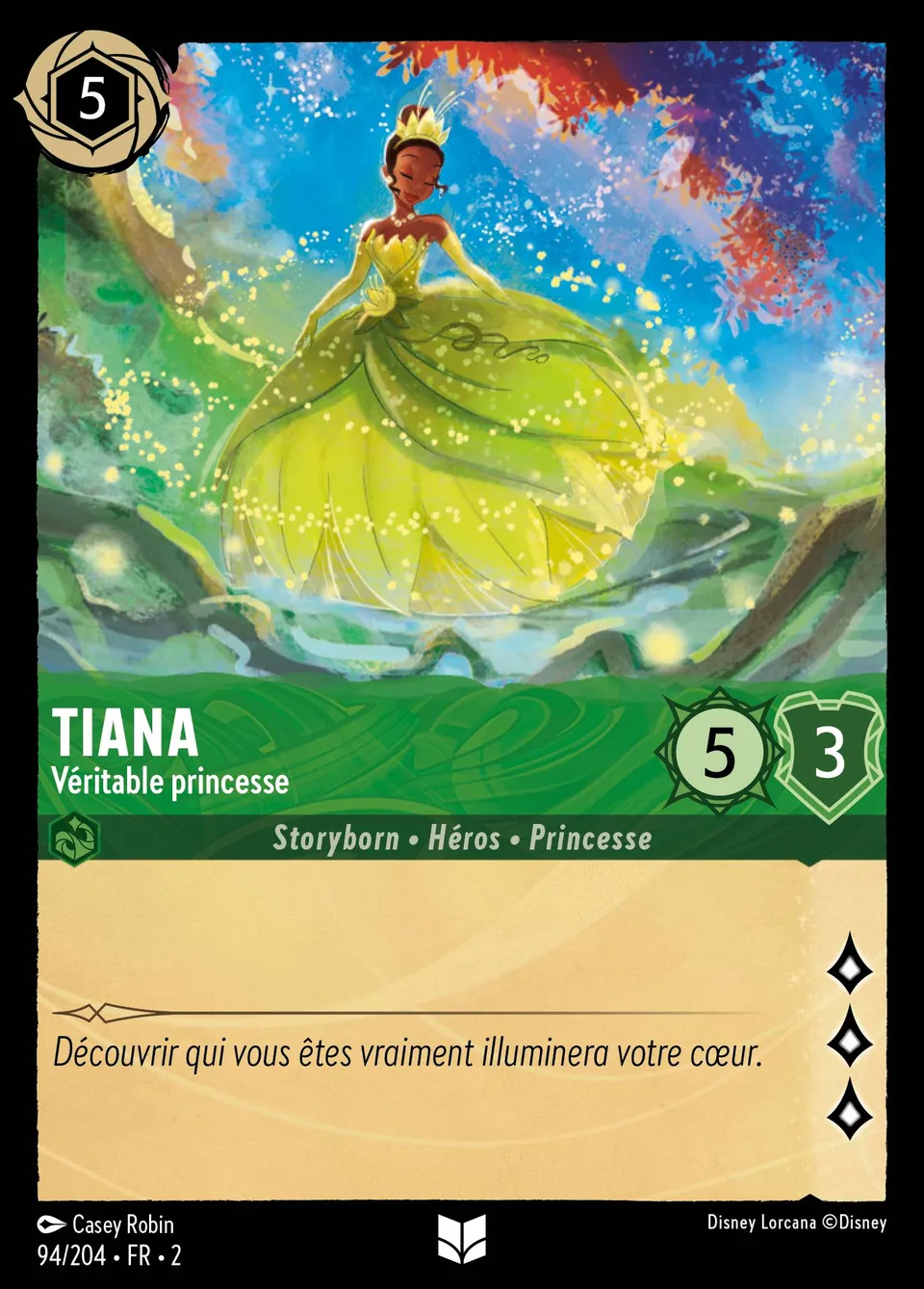 Tiana - Véritable princesse from Rise of the Floodborn - Lorcana