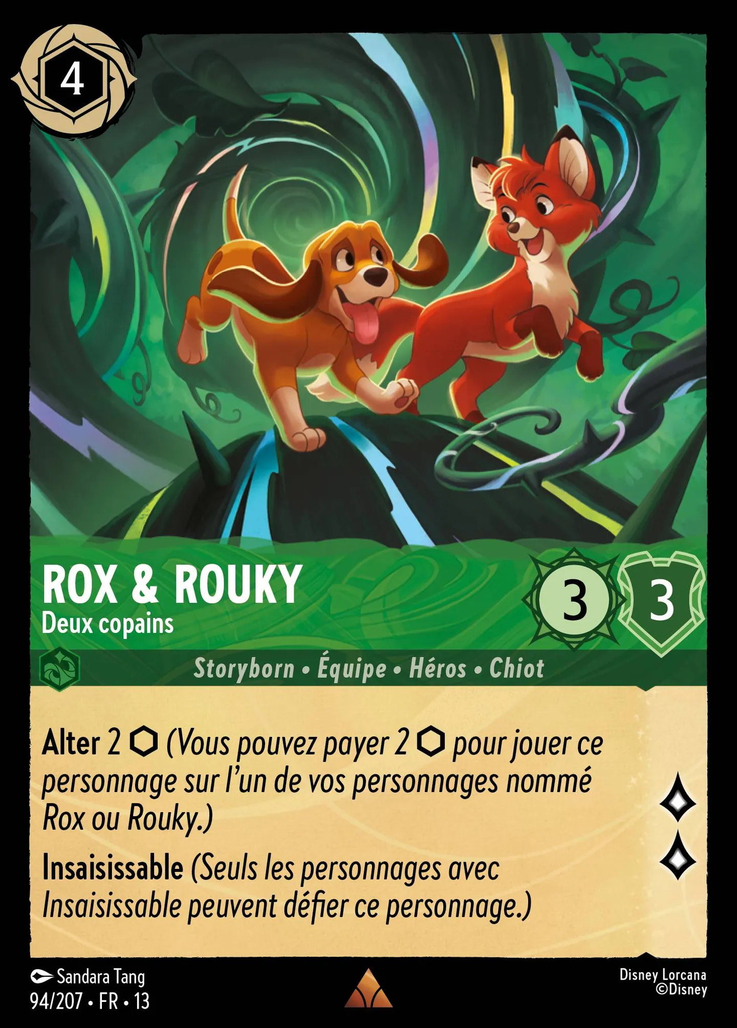 Rox & Rouky - Deux copains — Attack of the Vine! — Lorcana