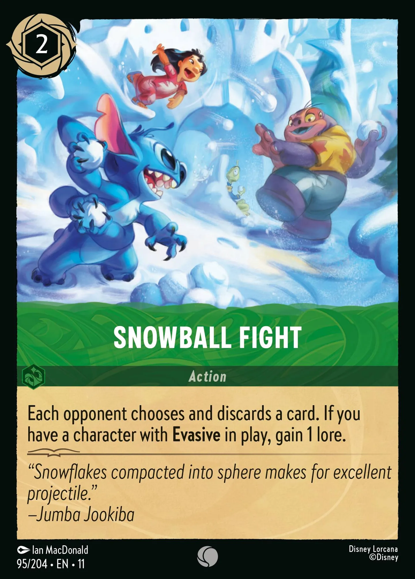 Snowball Fight — Winterspell — Lorcana