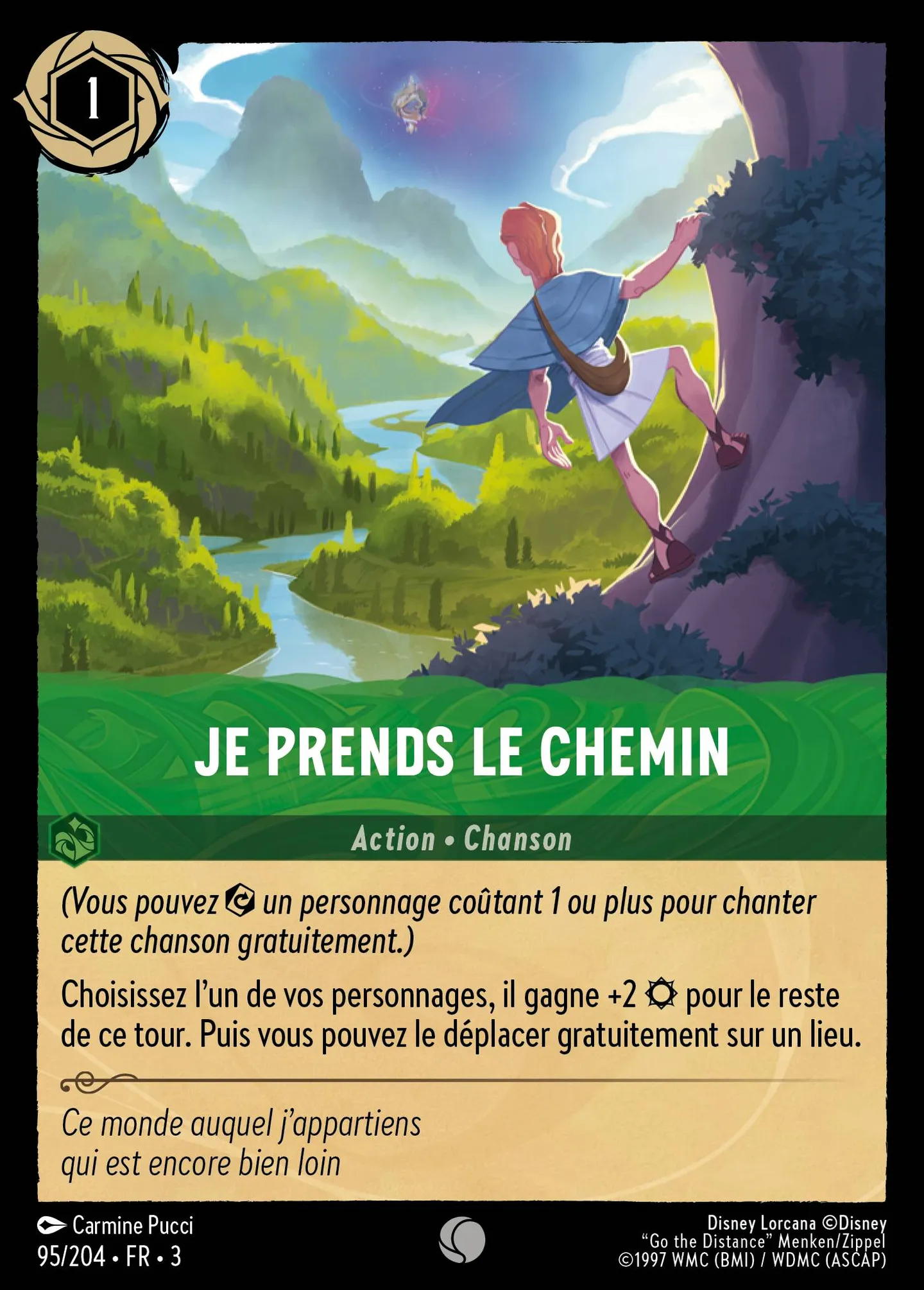 Je prends le chemin — Into the Inklands — Lorcana
