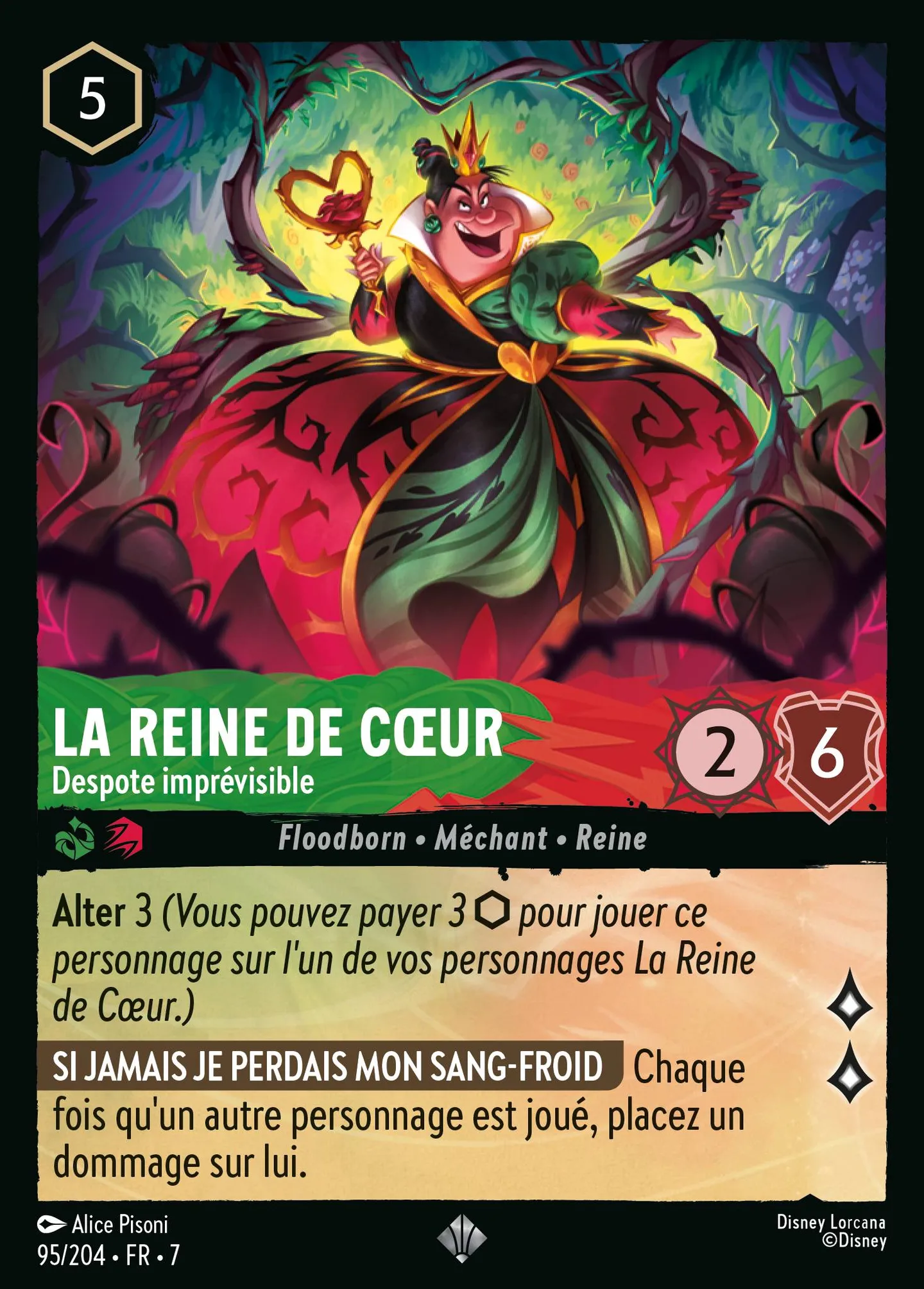 La Reine de Cœur - Despote imprévisible — Archazia's Island — Lorcana