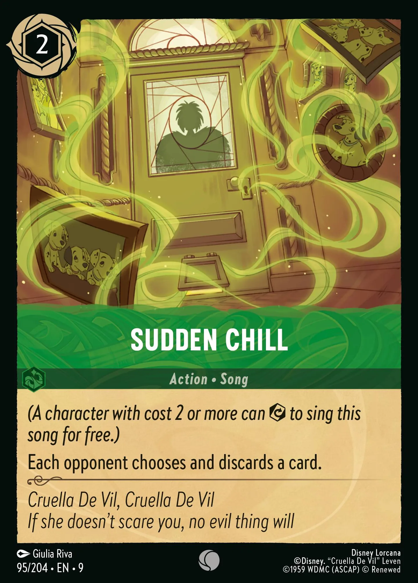 Sudden Chill — Fabled — Lorcana