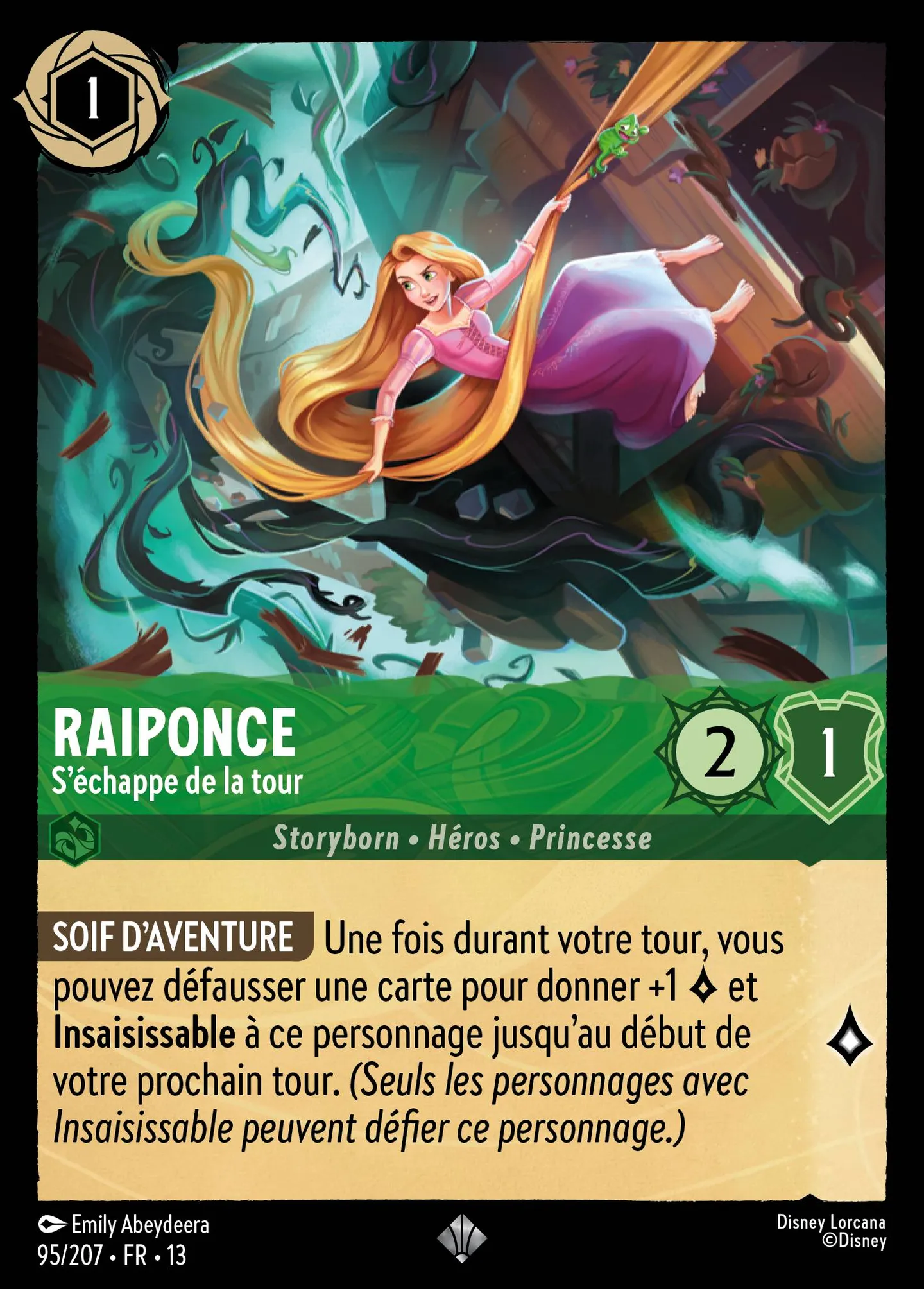 Raiponce - S'échappe de la tour — Attack of the Vine! — Lorcana