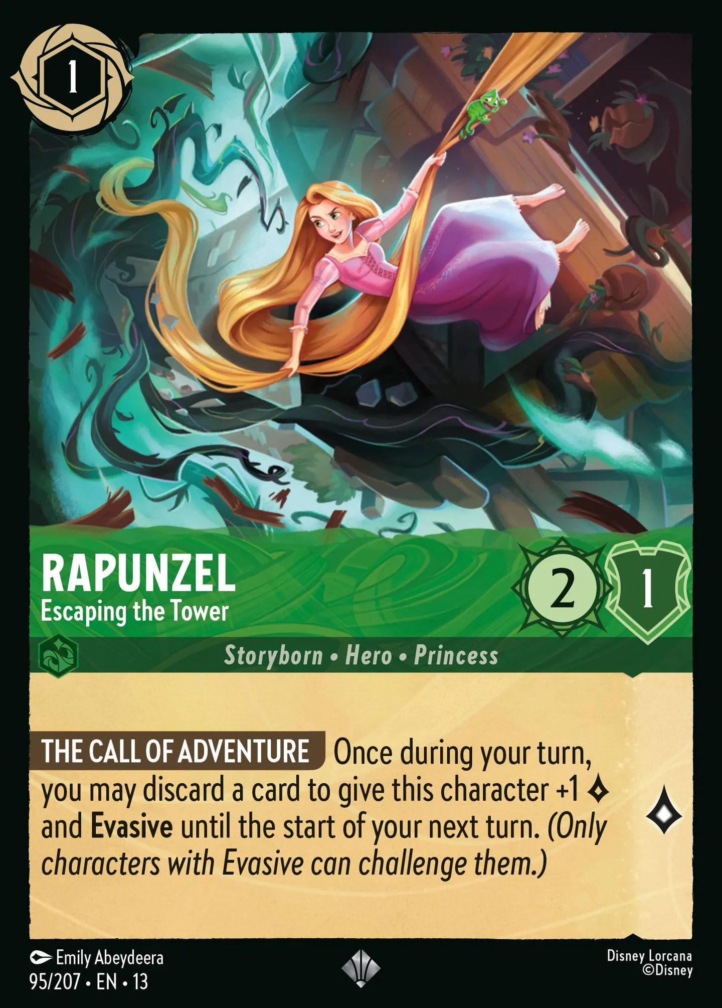 Raiponce - S'échappe de la tour — Attack of the Vine! — Lorcana