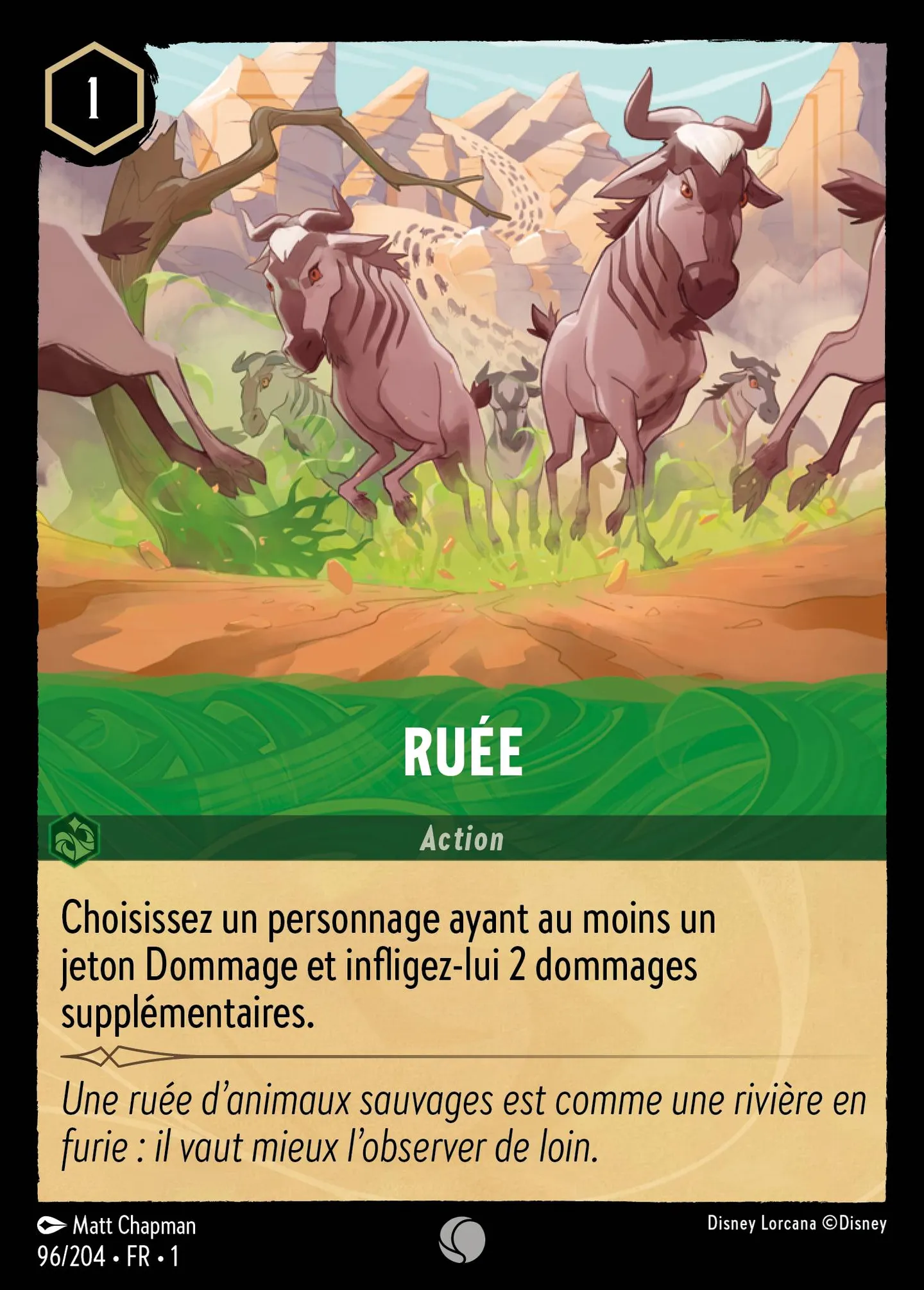 Ruée — The First Chapter — Lorcana