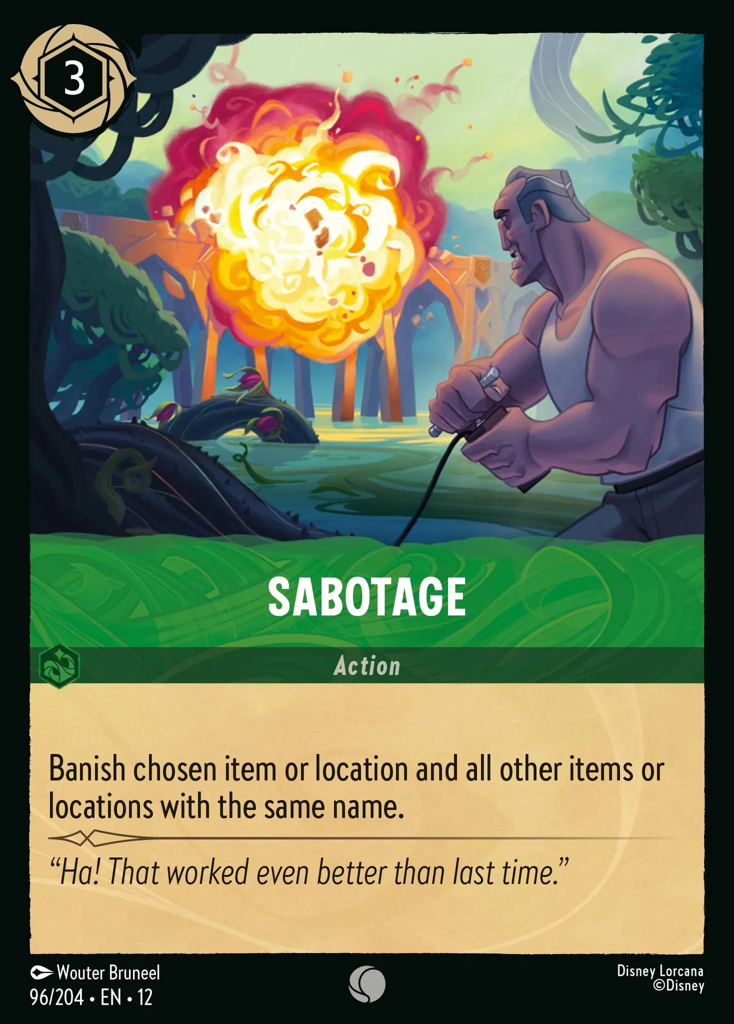 Sabotage — Wilds Unknown — Lorcana