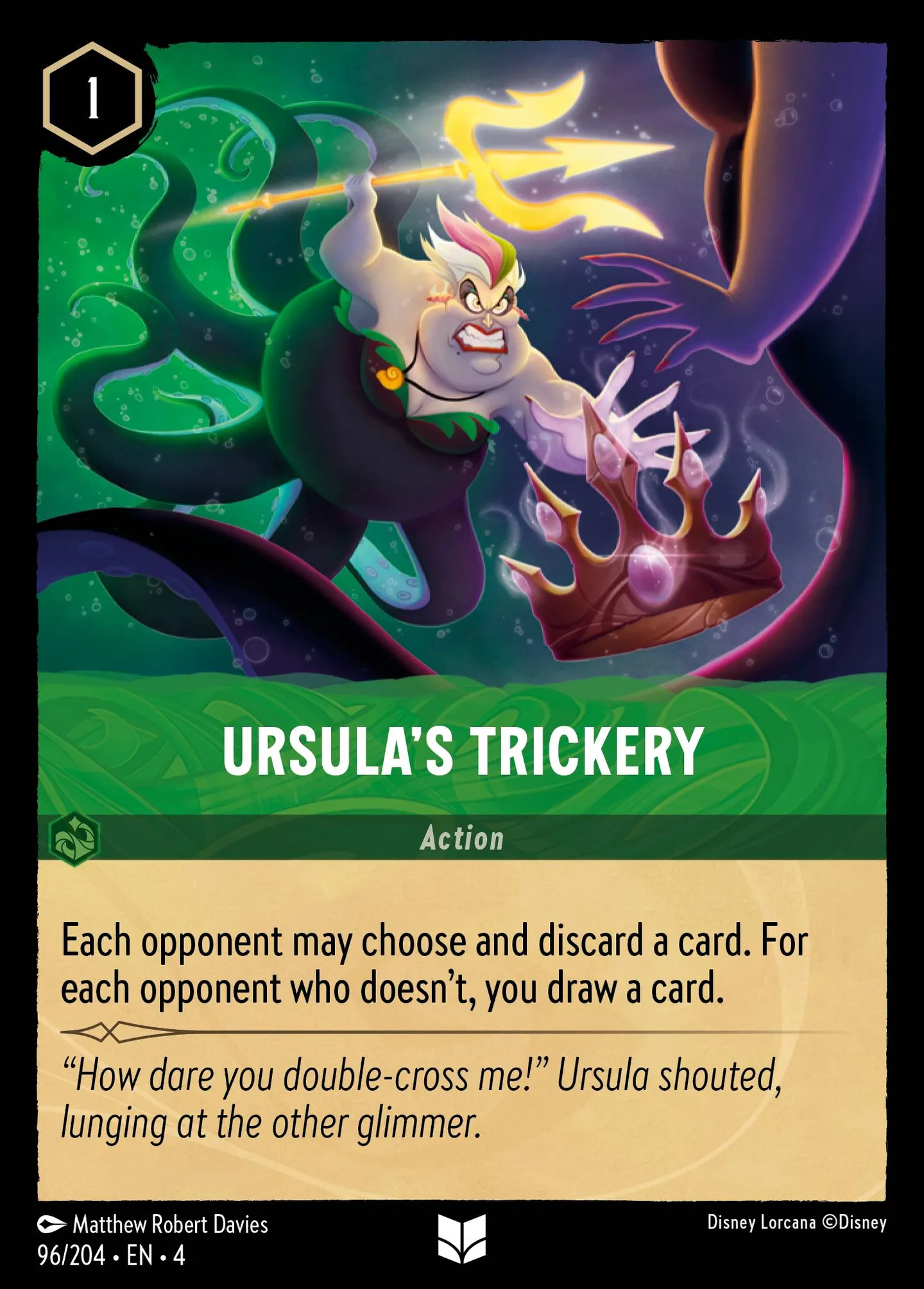 Ruse d'Ursula — Ursula's Return — Lorcana