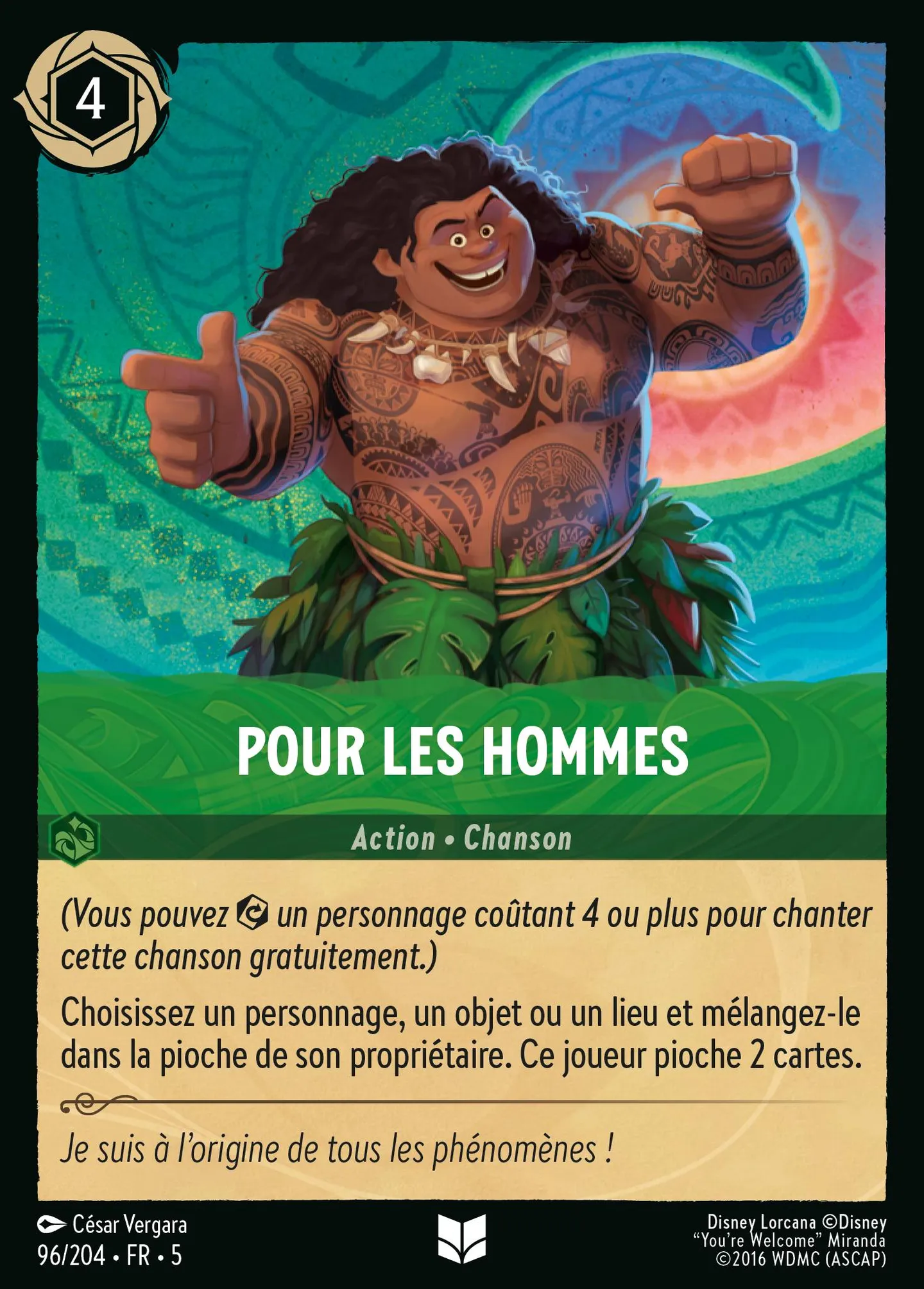 Pour les hommes — Shimmering Skies — Lorcana