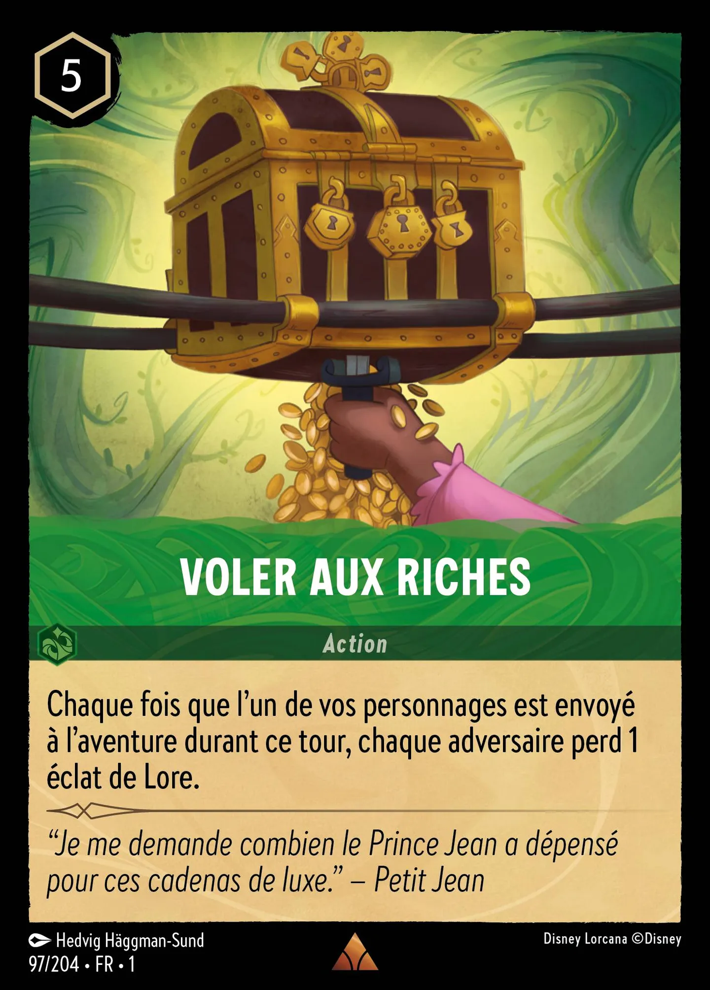 Voler aux riches — The First Chapter — Lorcana