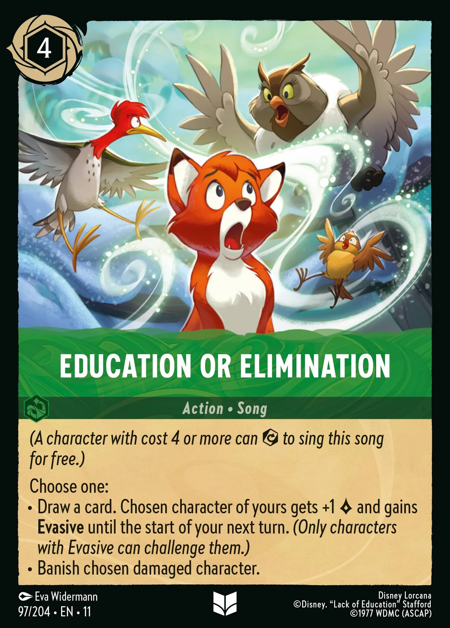 Education or Elimination — Winterspell — Lorcana