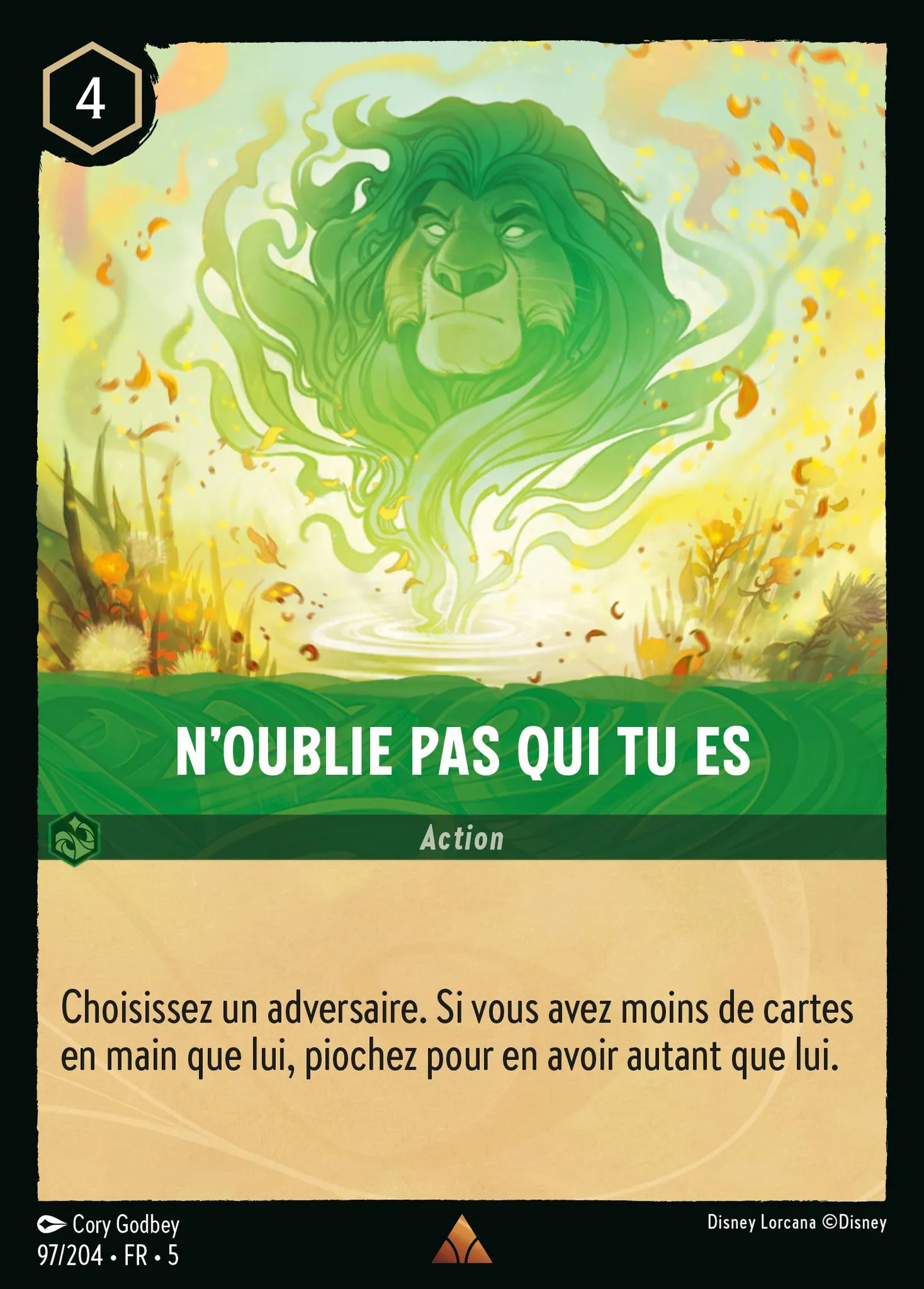 N'oublie pas qui tu es — Shimmering Skies — Lorcana