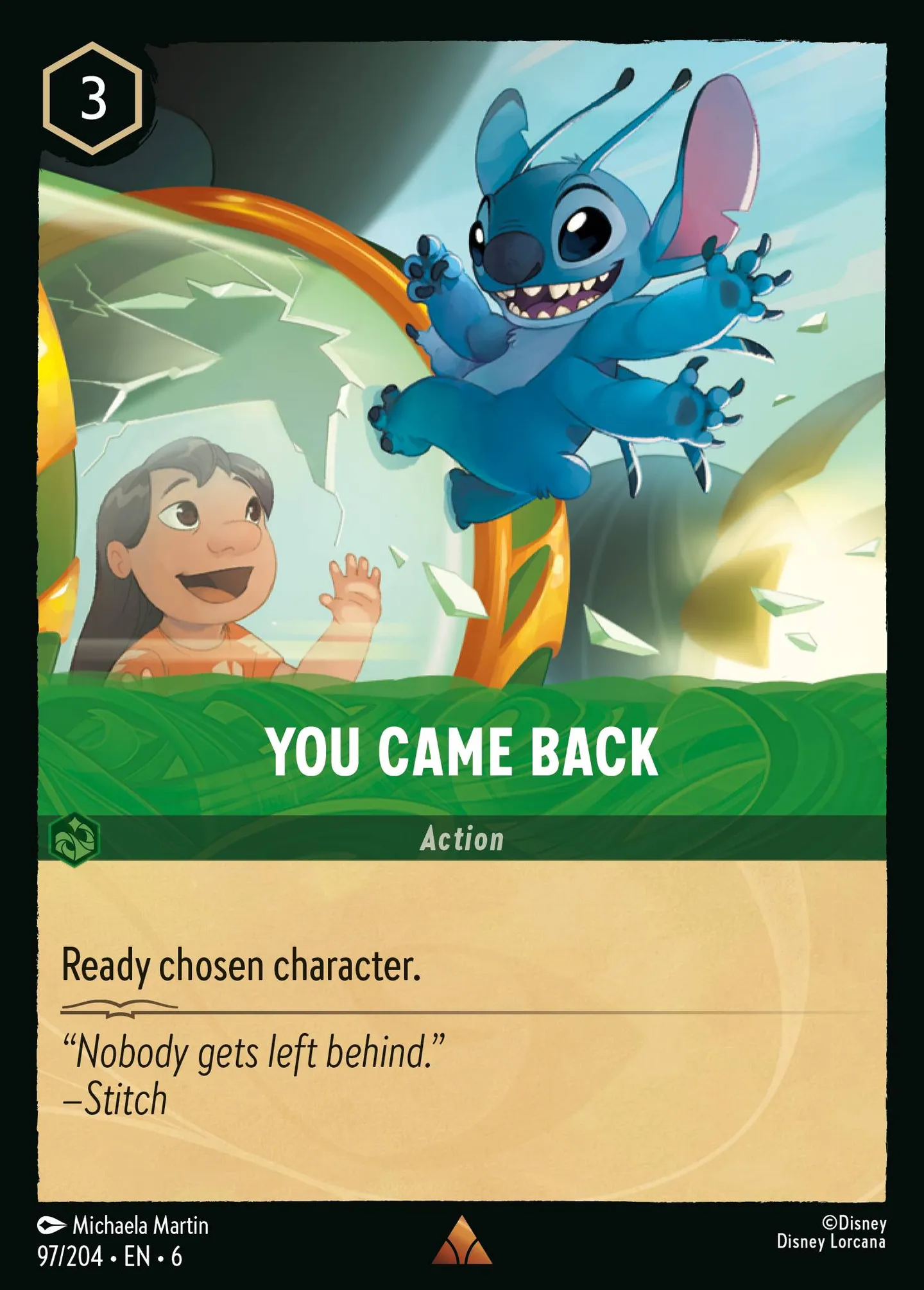 You Came Back — Azurite Sea — Lorcana