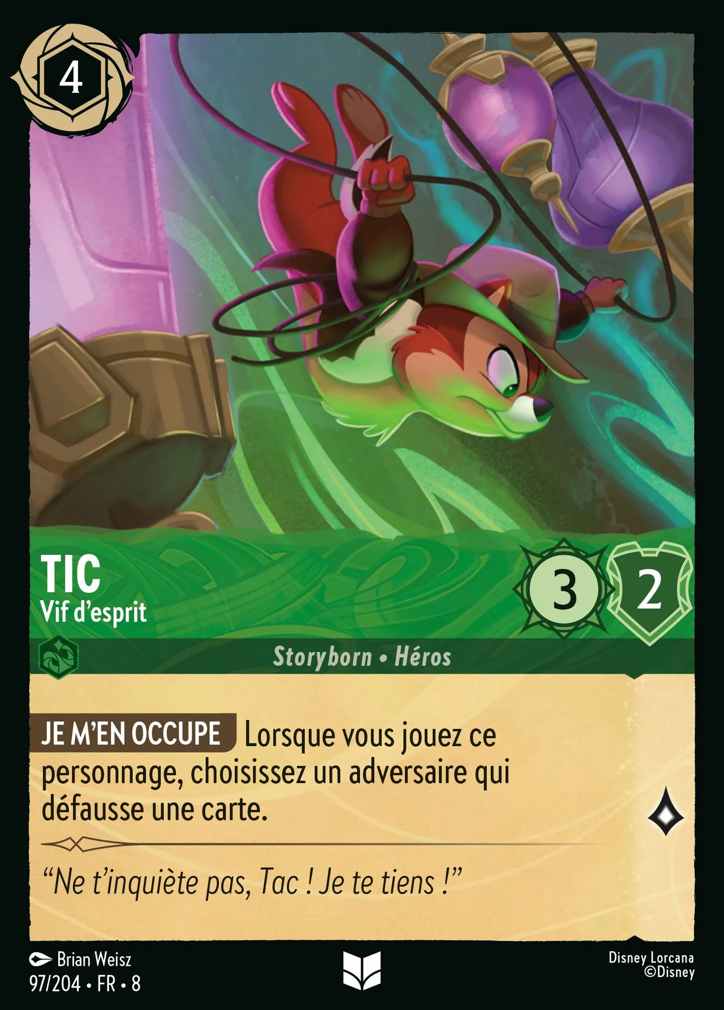 Tic - Vif d'esprit — The Reign of Jafar — Lorcana