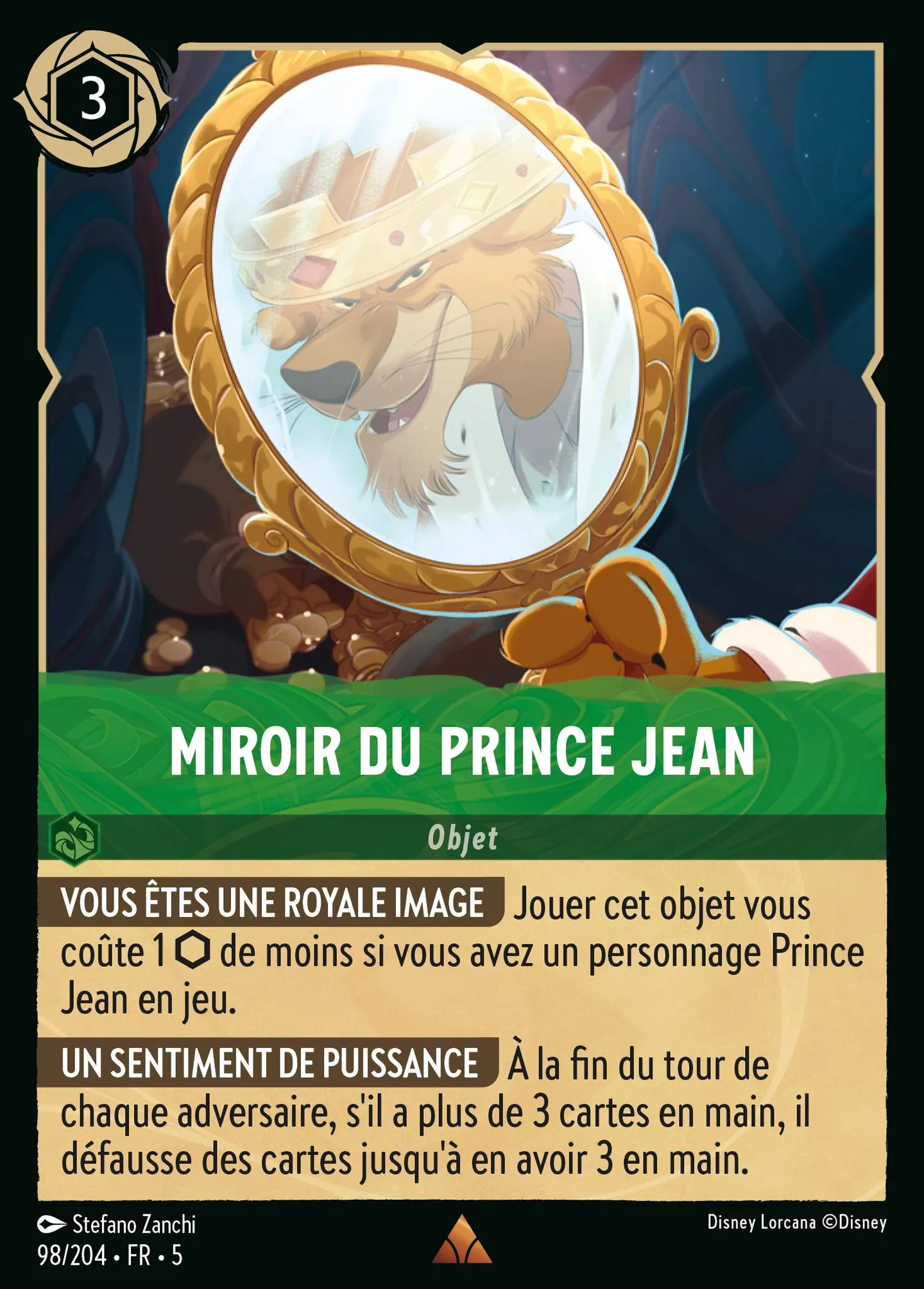 Miroir du Prince Jean — Shimmering Skies — Lorcana