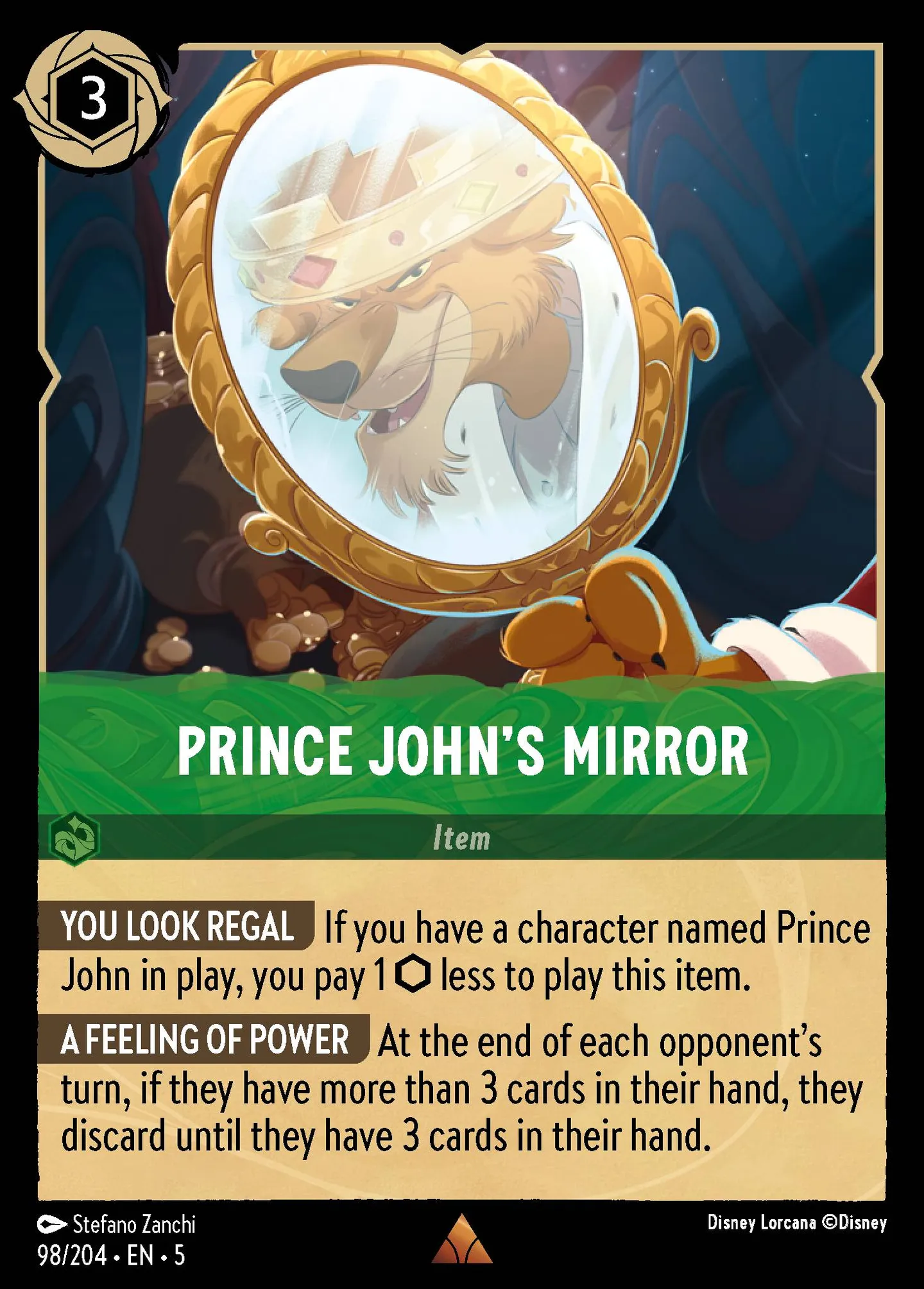 Prince John's Mirror — Shimmering Skies — Lorcana