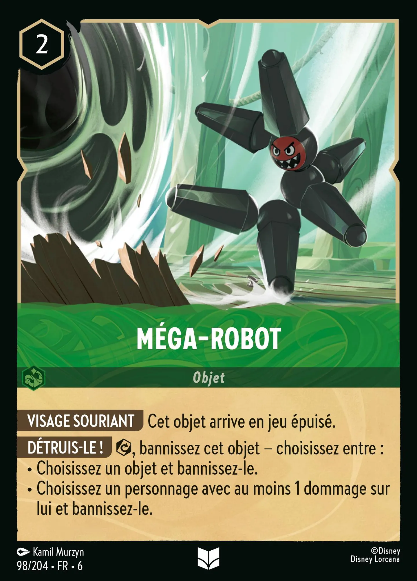 Méga-Robot — Azurite Sea — Lorcana