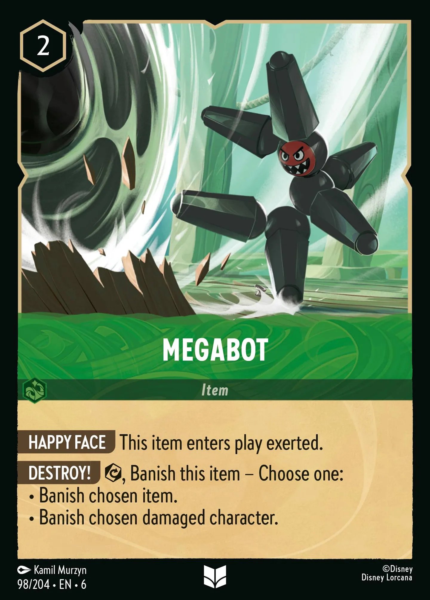 Méga-Robot — Azurite Sea — Lorcana
