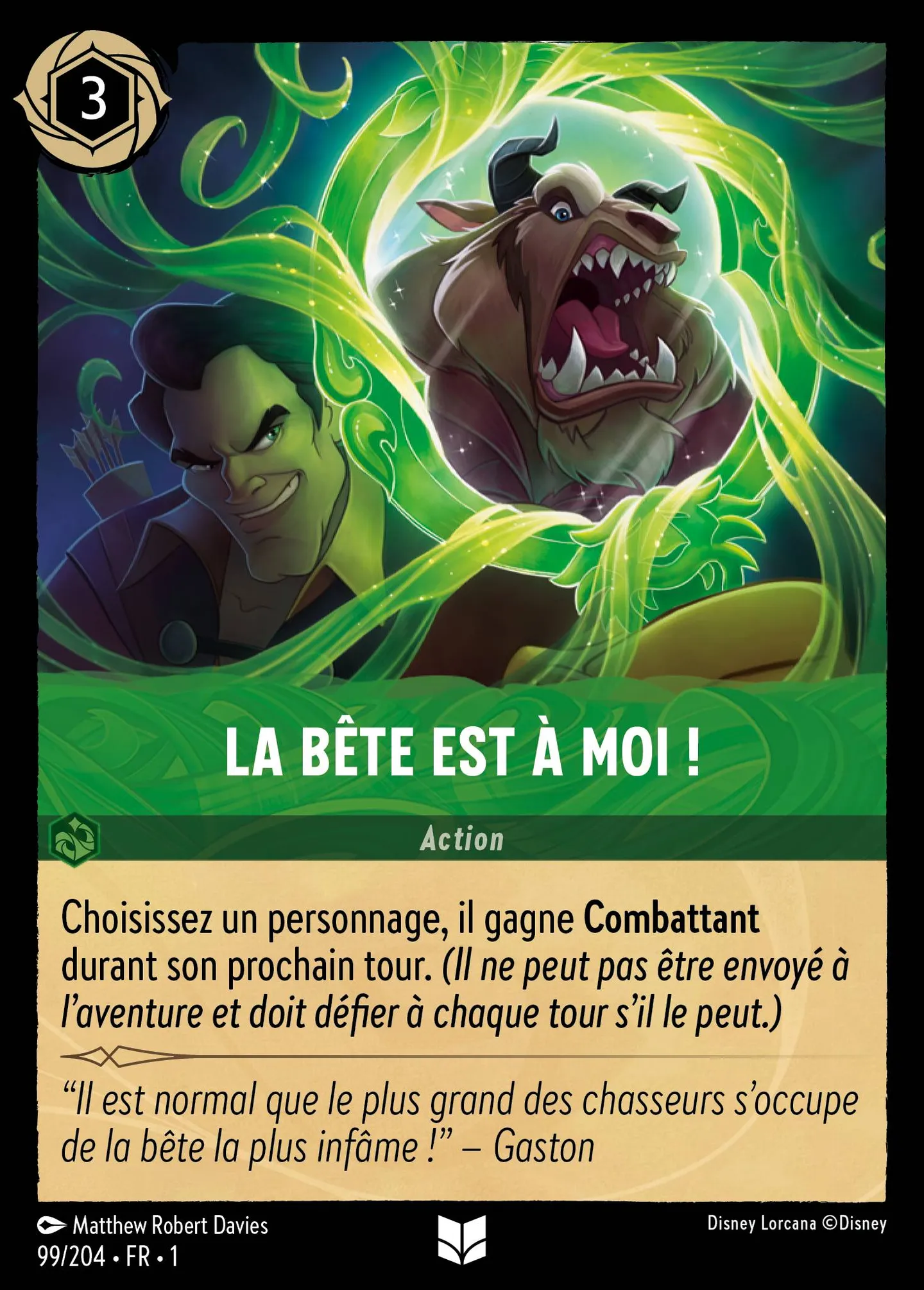 La Bête est à moi ! — The First Chapter — Lorcana