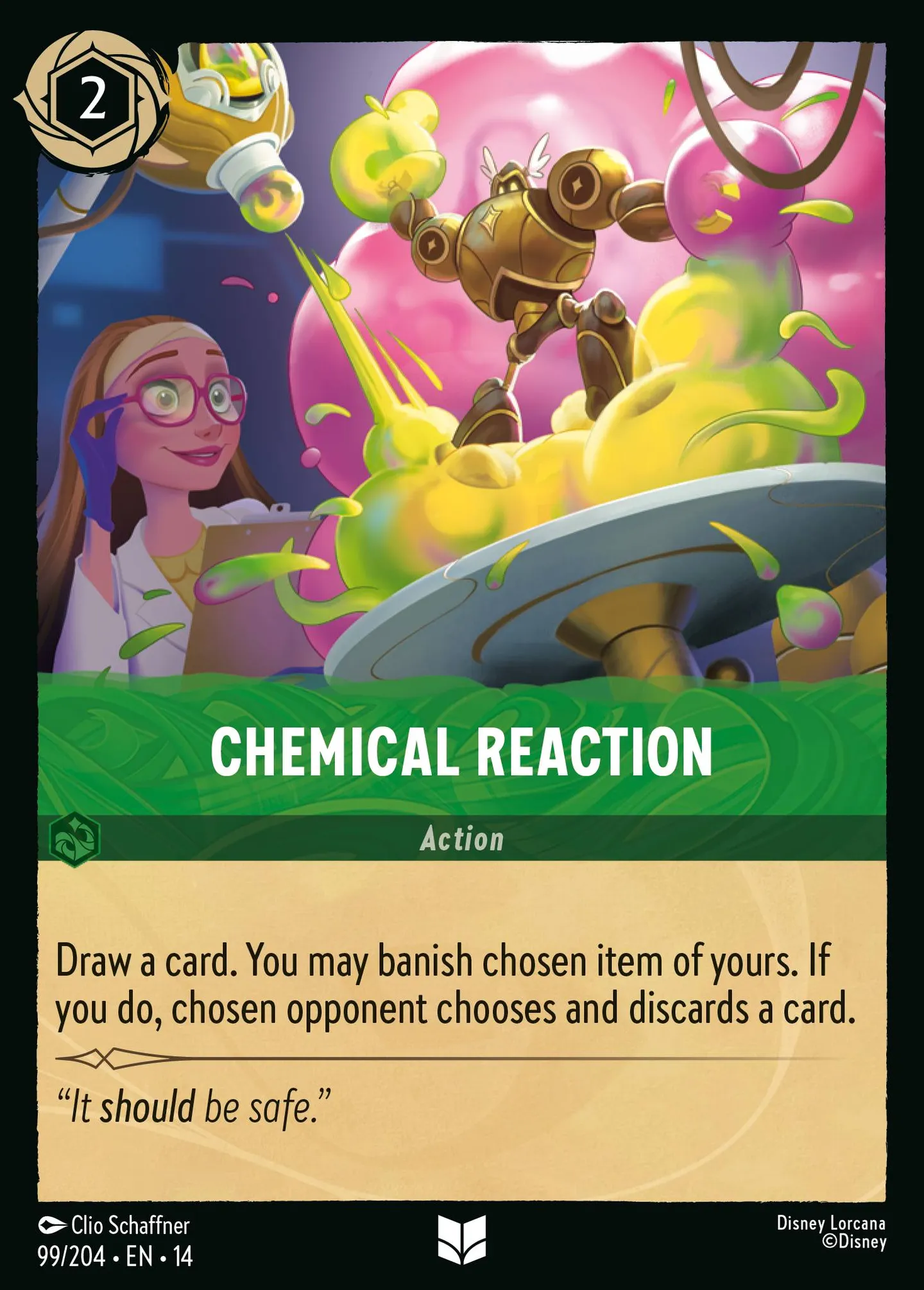 Chemical Reaction — Hyperia City — Lorcana