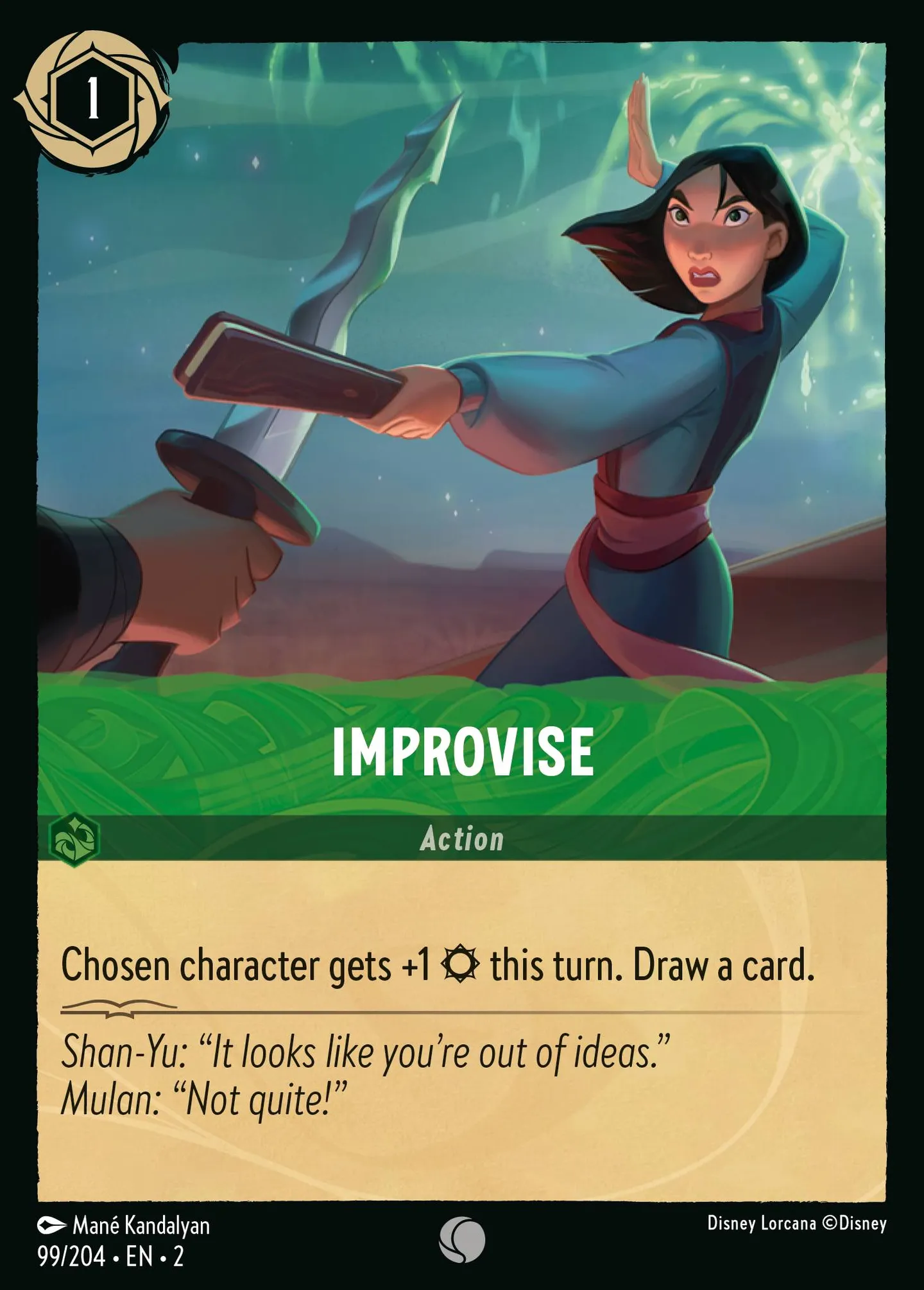Improvise — Rise of the Floodborn — Lorcana