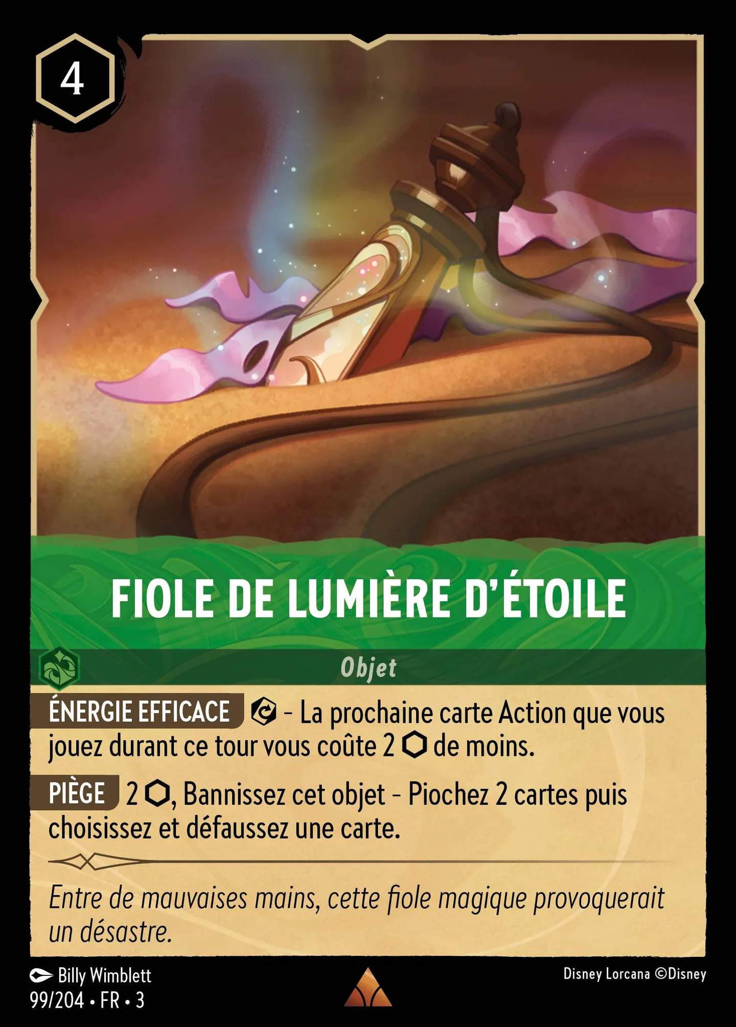 Fiole de lumière d'étoile — Into the Inklands — Lorcana