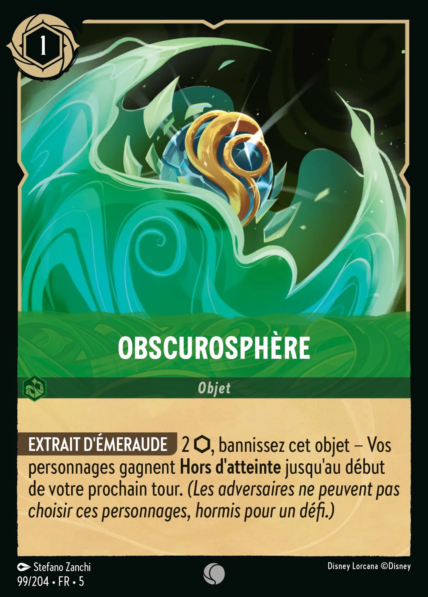 Obscurosphère — Shimmering Skies — Lorcana