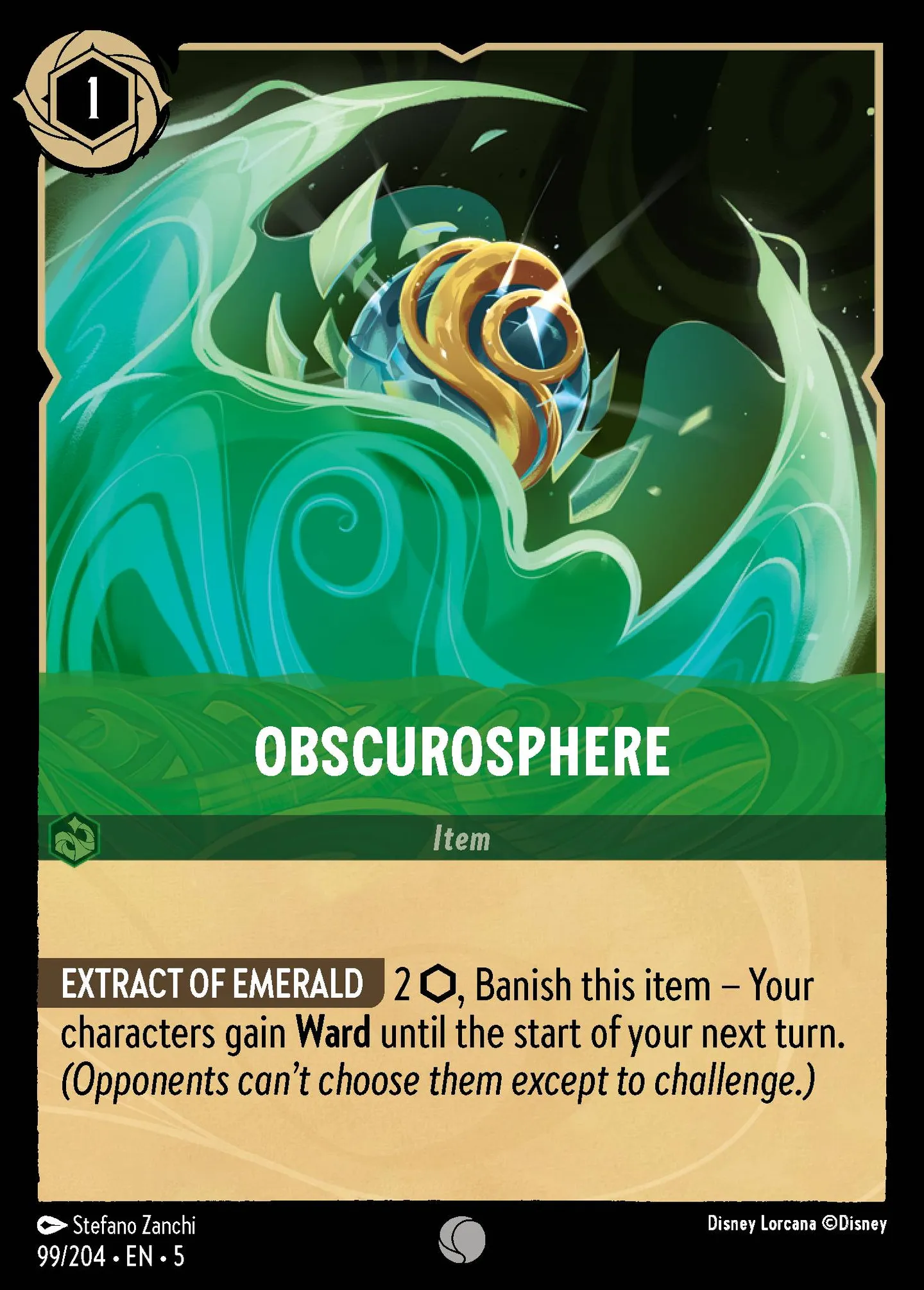 Obscurosphere — Shimmering Skies — Lorcana