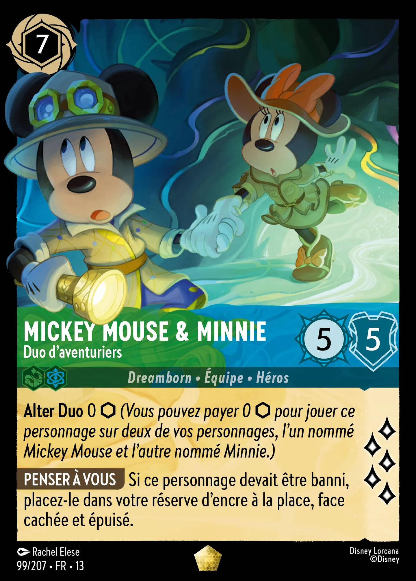 Mickey Mouse & Minnie - Duo d'aventuriers — Attack of the Vine! — Lorcana