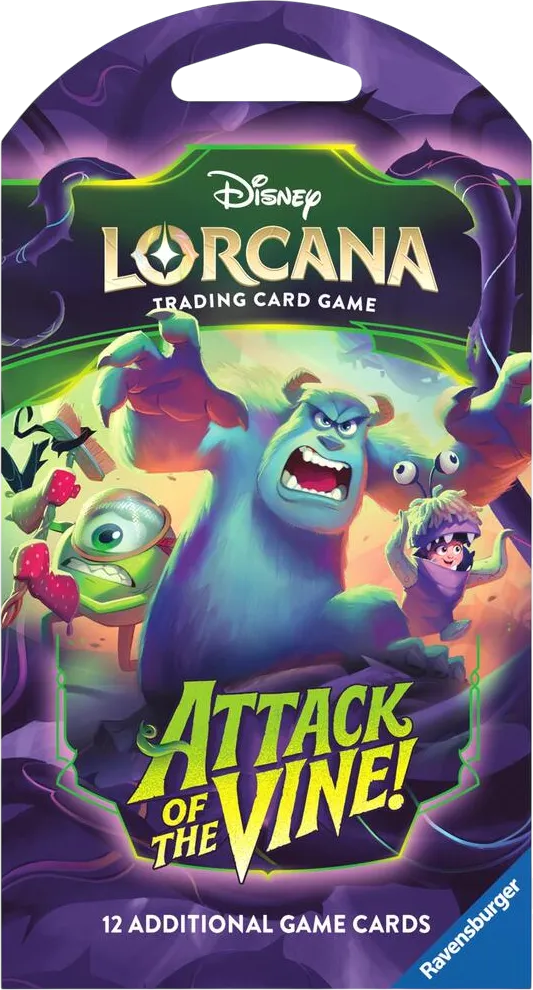 Sleeved Booster Invasion Épineuse ! — Attack of the Vine! — Lorcana
