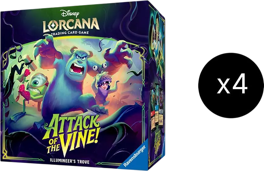 Case de Trésors des Illumineurs Invasion Épineuse ! — Attack of the Vine! — Lorcana