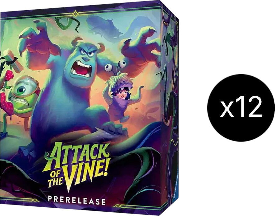 Case de boîtes d'avant-première Invasion Épineuse ! — Attack of the Vine! — Lorcana