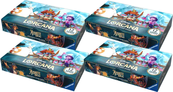 Azurite Sea Booster - Box Case — Azurite Sea — Lorcana