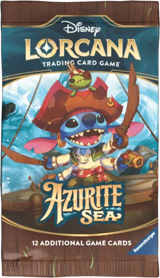 Azurite Sea - Booster Pack — Azurite Sea — Lorcana