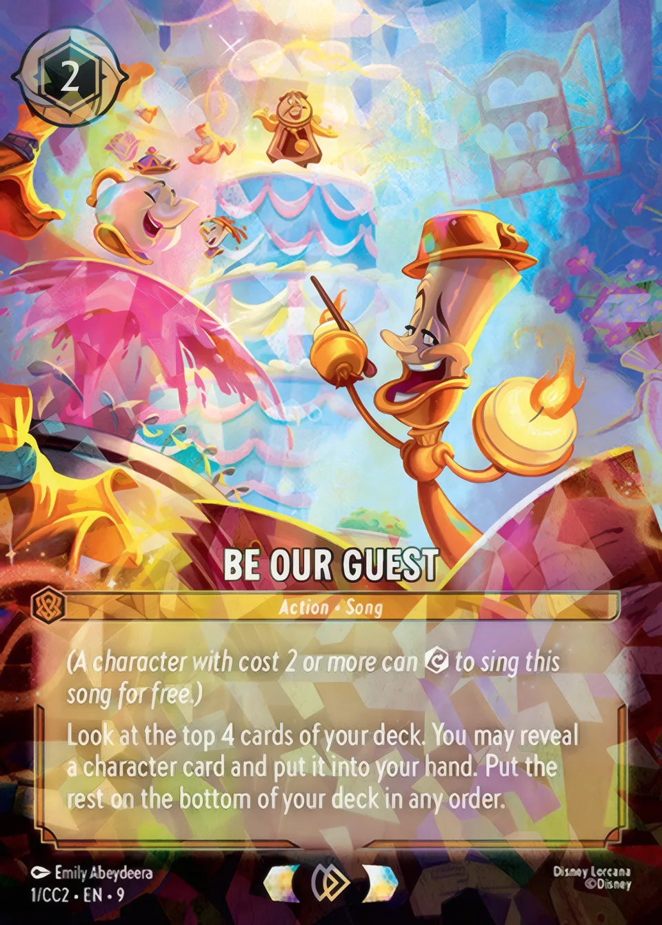 Be Our Guest from Curator's Collection: Beauty and the Beast - Lorcana