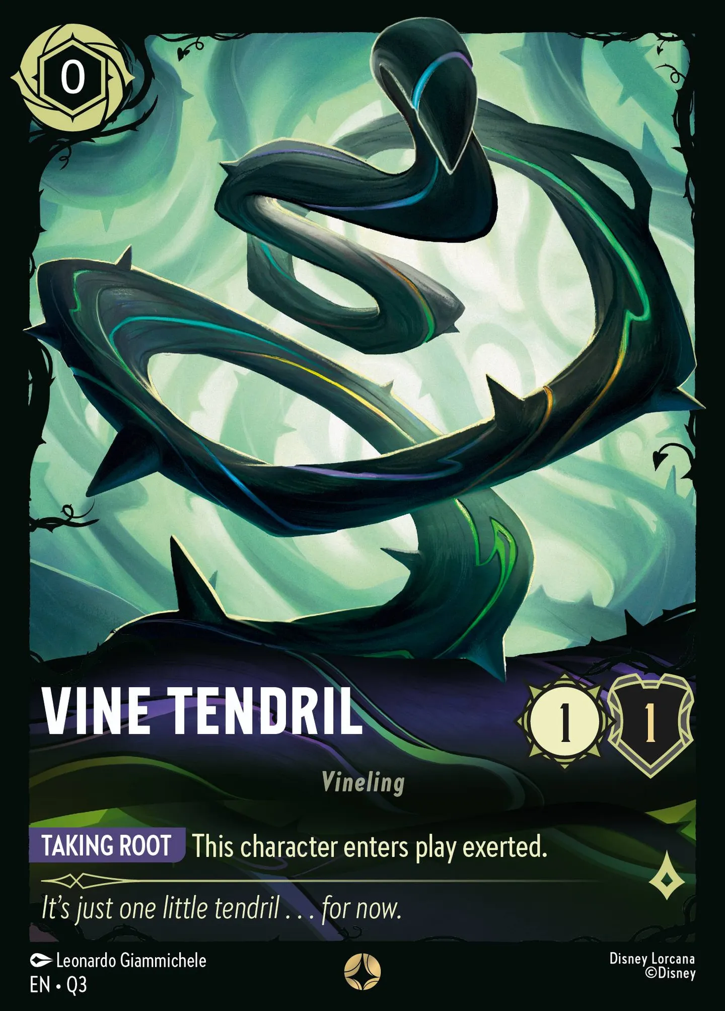 Vine Tendril — Illumineer's Quest: The Great Hunny Rescue — Lorcana