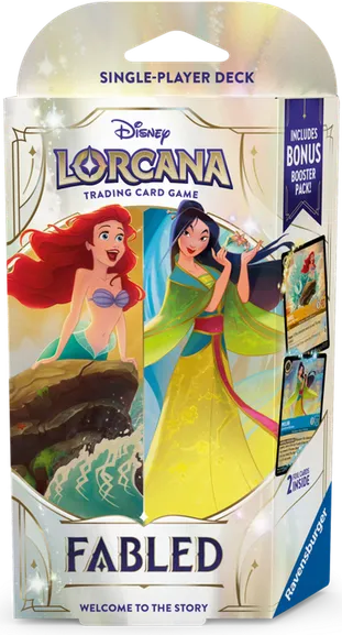 Fabled - Starter Deck (Amber & Sapphire) — Fabled — Lorcana