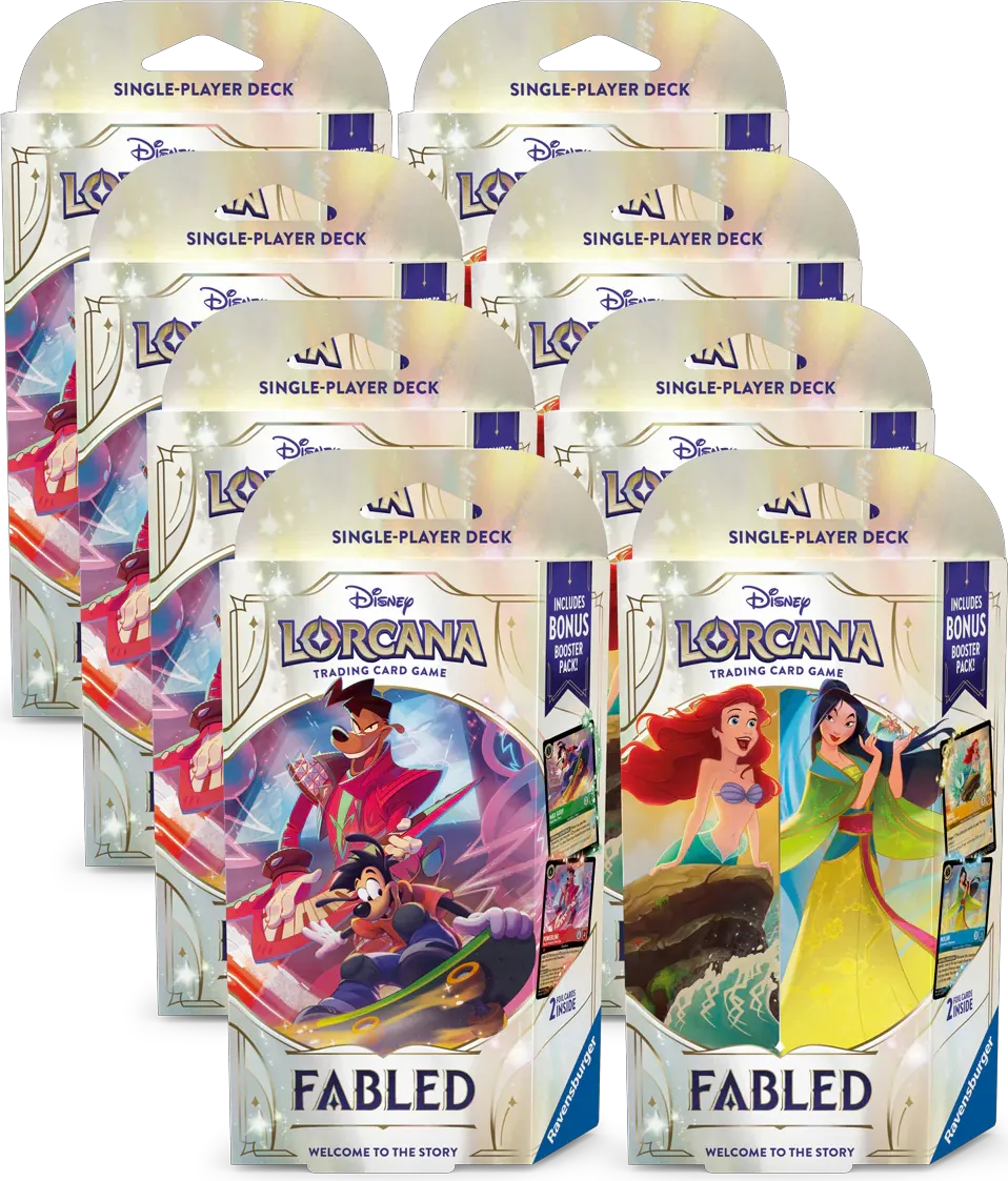 Fabled - Starter Deck Display — Fabled — Lorcana