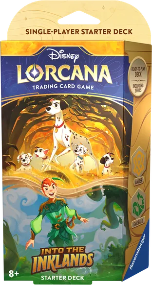 Into the Inklands - Starter Deck (Amber & Emerald) — Into the Inklands — Lorcana