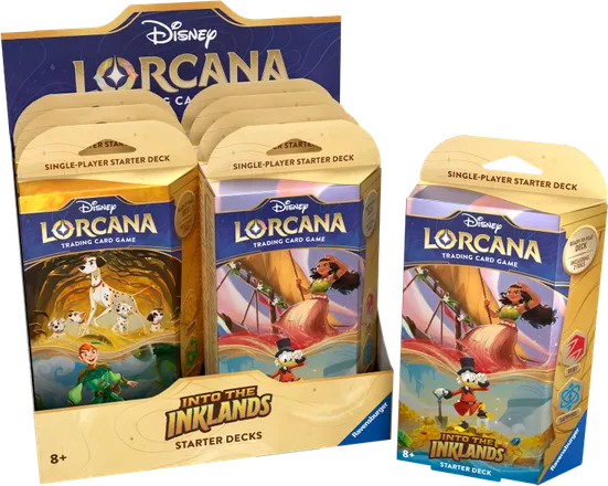 Into the Inklands - Starter Deck Display — Into the Inklands — Lorcana