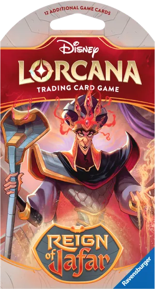 Reign of Jafar - Sleeved Booster Pack — The Reign of Jafar — Lorcana