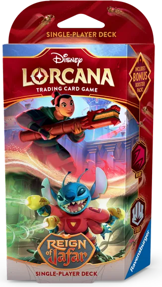 Reign of Jafar - Starter Deck (Ruby & Steel) — The Reign of Jafar — Lorcana