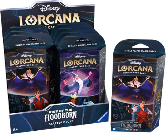 Rise of the Floodborn -  Starter Deck Display — Rise of the Floodborn — Lorcana