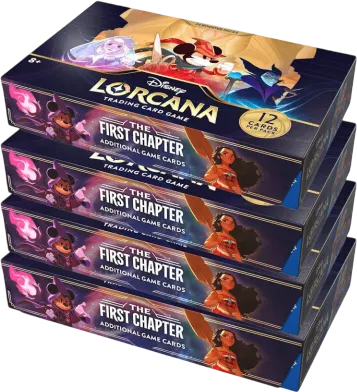 Case de 4 displays Premier Chapitre — The First Chapter — Lorcana