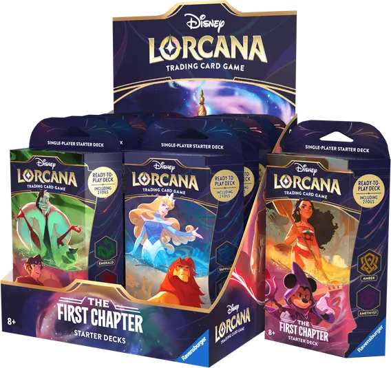 Display de decks de démarrage Premier Chapitre — The First Chapter — Lorcana