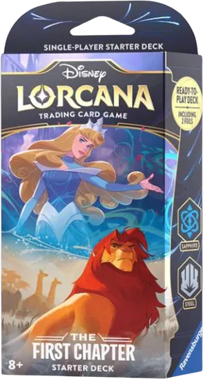 The First Chapter - Starter Deck (Sapphire & Steel) — The First Chapter — Lorcana
