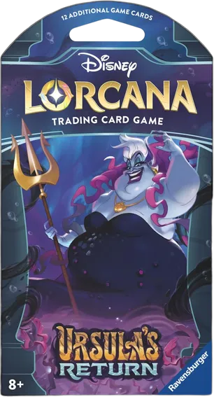Ursula's Return - Sleeved Booster Pack — Ursula's Return — Lorcana