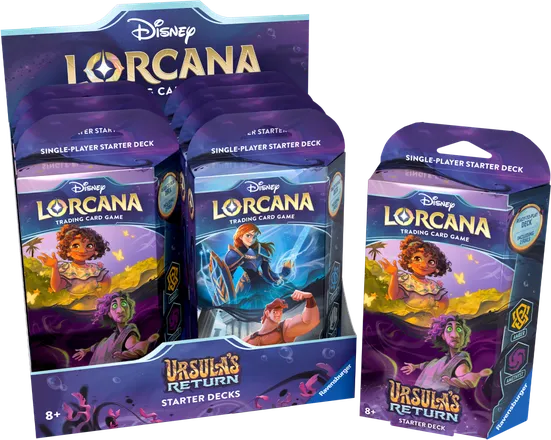 Ursula's Return - Starter Deck Display — Ursula's Return — Lorcana