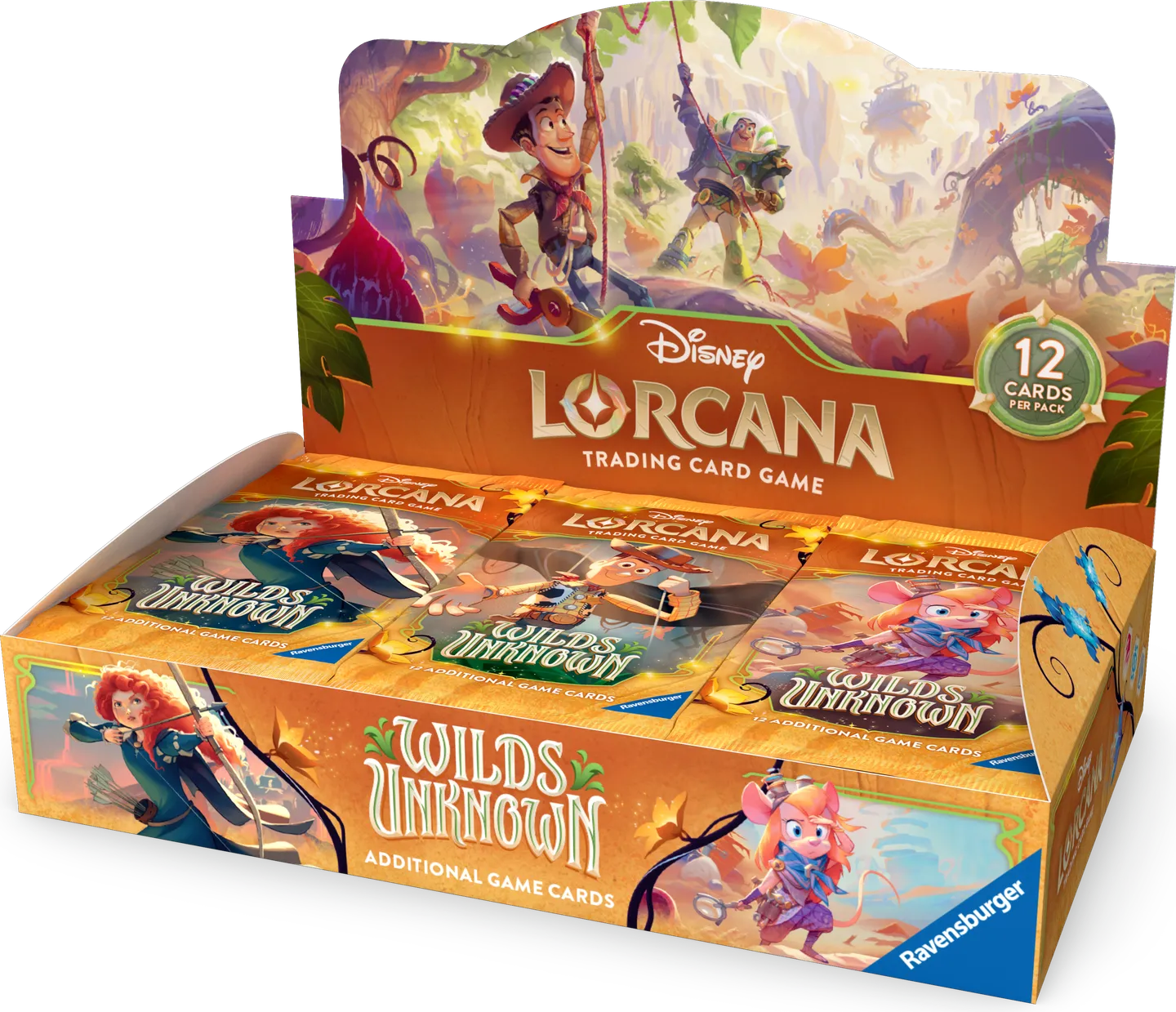 Display Contrées Inconnues — Wilds Unknown — Lorcana